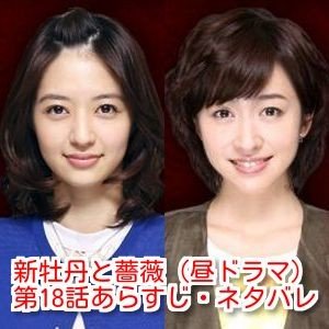 新牡丹と薔薇(昼ドラマ)第18話のあらすじとネタバレ感想