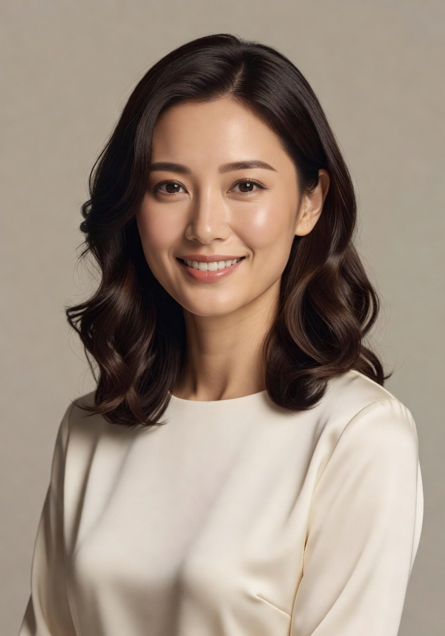 長澤まさみ風のポートレート